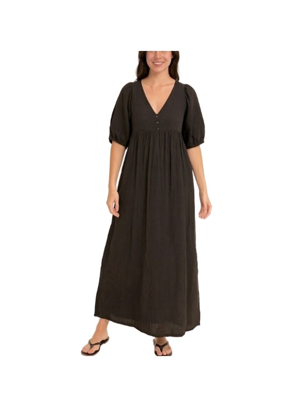 D15 Black Maxi Dress.